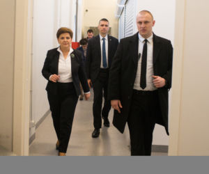 Premier Beata Szydło w redakcji Super Expressu