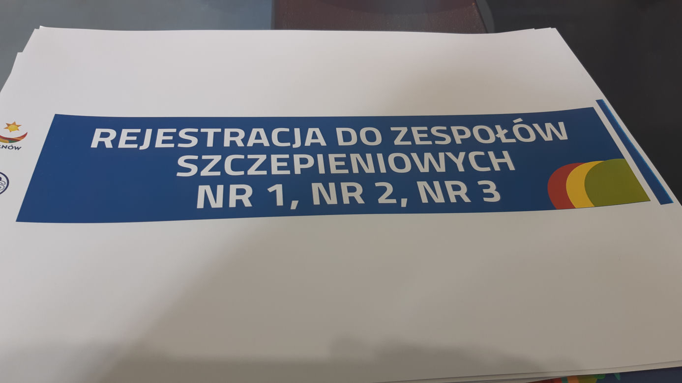 Punkt masowych szczepień gotowy - zobacz zdjęcia!