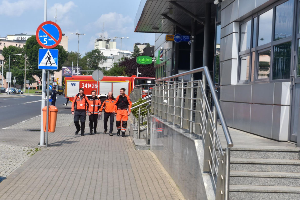 Wybuchy i strzelanina na dworcu autobusowym. Na szczęście, to tylko ćwiczenia