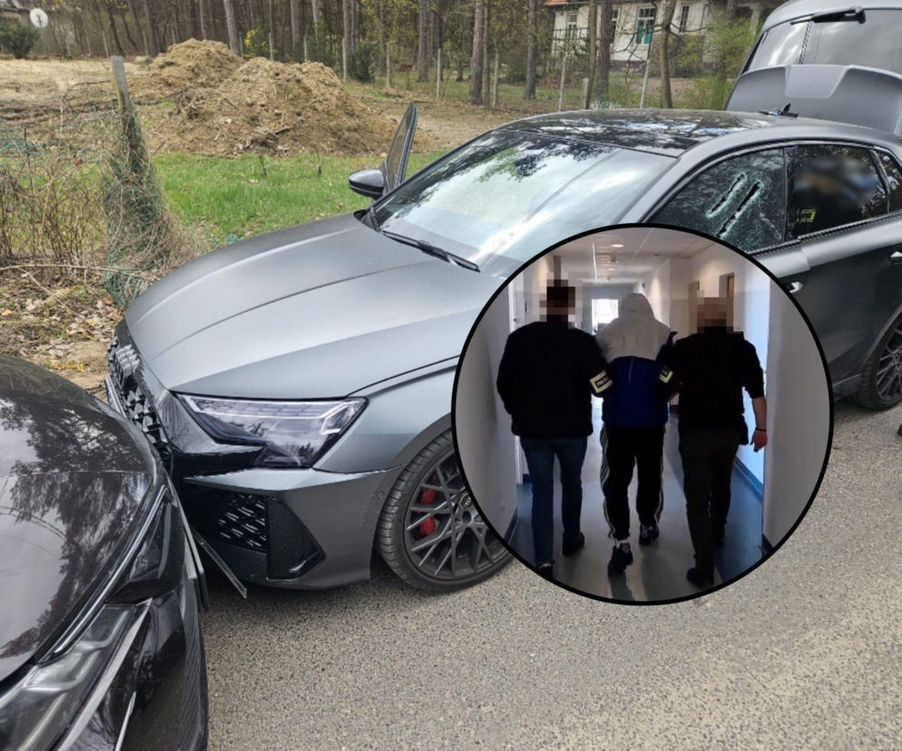 Duży transport narkotyków pod Warszawą. 53-latek zamknął się w samochodzie