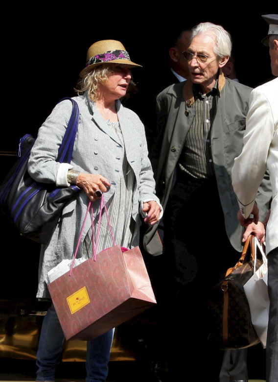 Charlie Watts, perkusista The Rolling Stones i Shirley Ann Shepherd (83 l.) byli małżeństwem przez 57 lat
