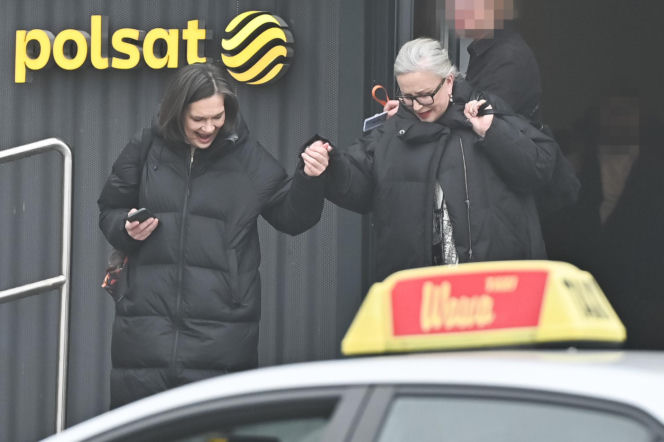 Krystyna Janda kurzy w aucie