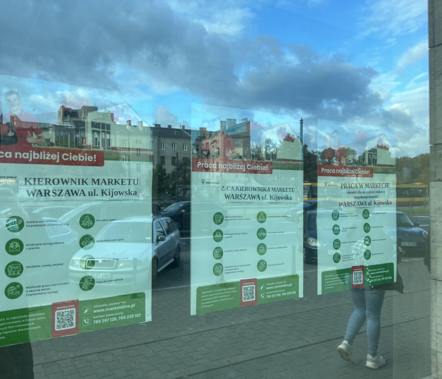 Tu powstaje nowe Dino w Warszawie (Kijowska 1) - październik 2025