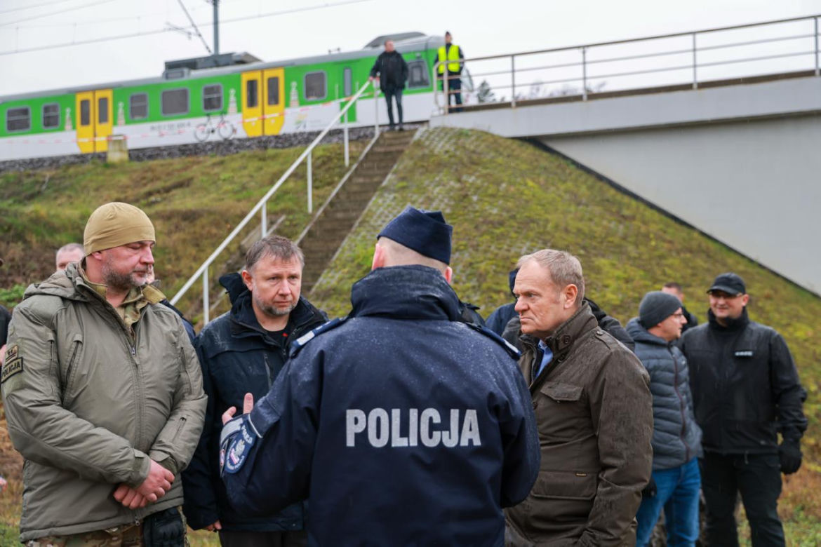 „Mamy do czynienia z aktem dywersji” – informuje Premier RP.