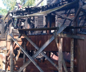 Rodzina z Topolan odbudowuje dom po pożarze