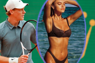 Jannik Sinner powrót na tron świętował z piękną modelką! To jego dziewczyna