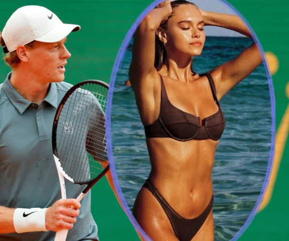 Jannik Sinner powrót na tron świętował z piękną modelką! To jego dziewczyna