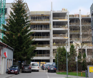 Postępy prac budowlanych przy ulicy Staszica, SPSK nr 1 w Lublinie