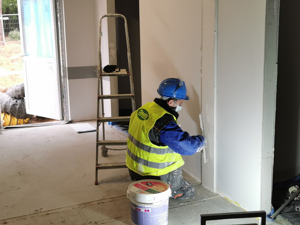 Modułowy budynek do rehabilitacji oddechowej w Wolicy