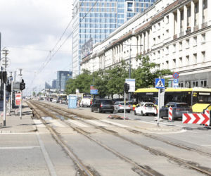 Remont torów na Jerozolimskich