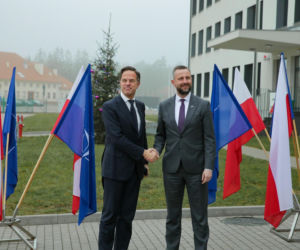 Szef NATO na mazurskim poligonie. Mark Rutte ostrzegł Putina: „Jesteśmy zjednoczeni i gotowi