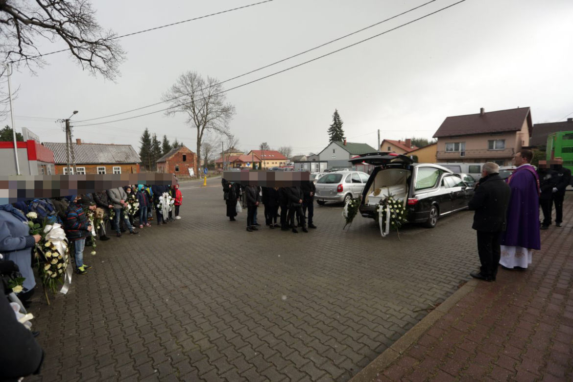Pogrzeb Filipa O. w Kozłowie 