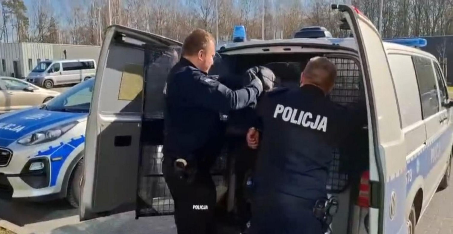 Halinów: Grozili nożem i uciekali! Zatrzymano Gruzinów po próbie kradzieży