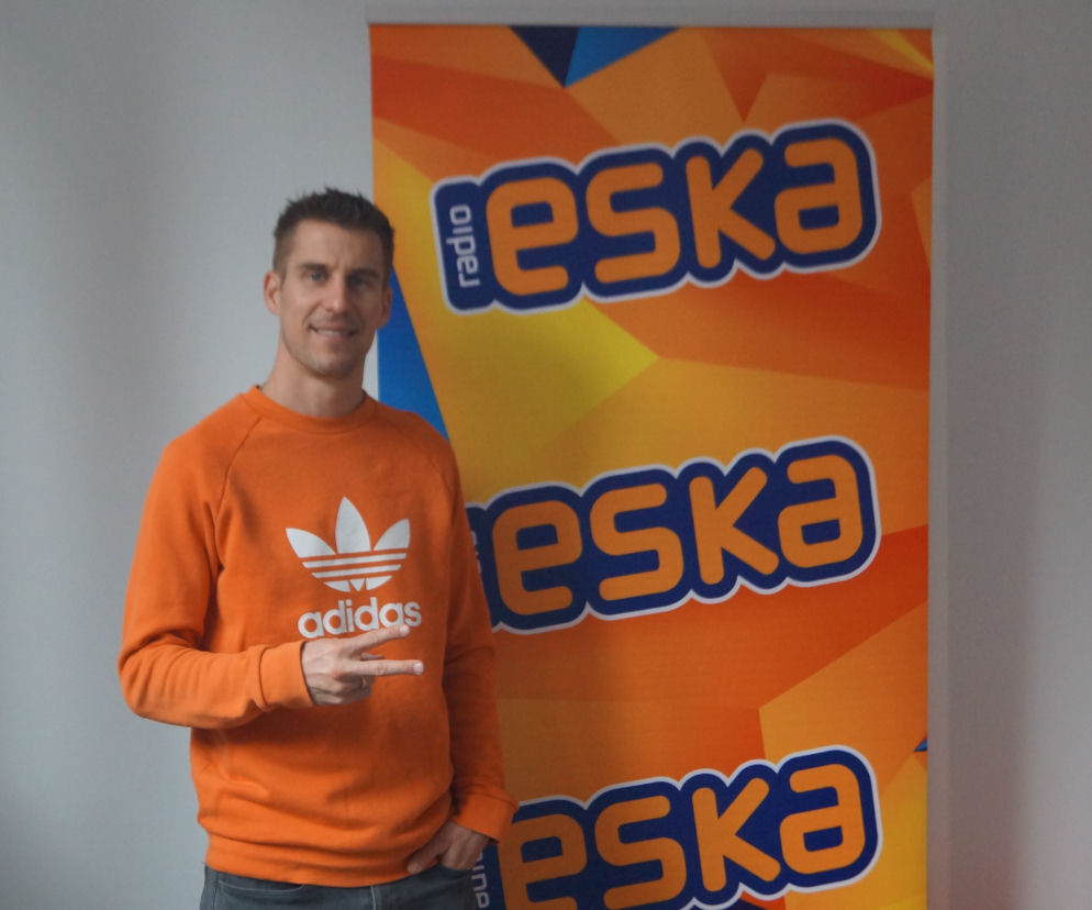 Marcin Lewandowski gościł w studiu Radia ESKA w Szczecinie