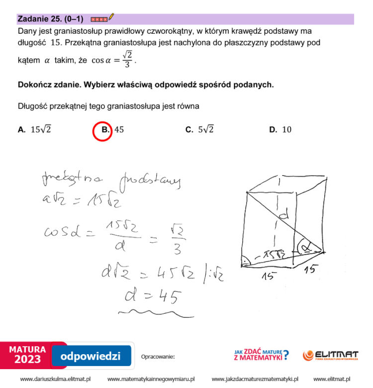 Matura 2023: matematyka. Arkusze CKE i odpowiedzi [Formuła 2023]	