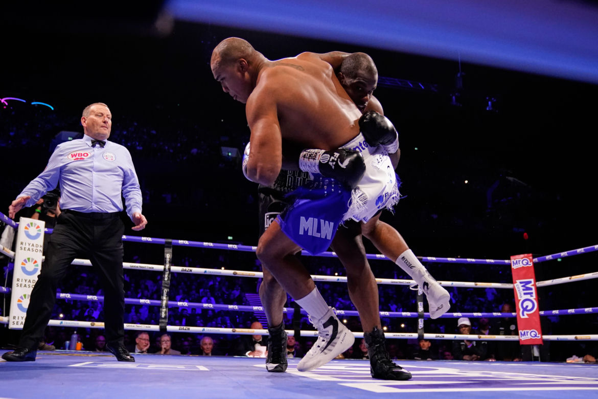 Krwawa walka Daniel Dubois Fabio Wardley o mistrzostwo świata