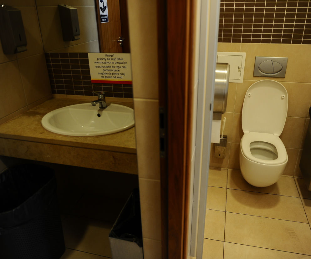 Warszawska toaleta publiczna