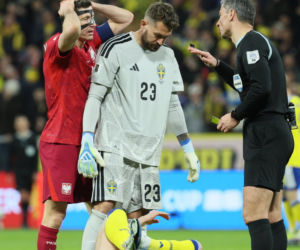 Łzy Polaków po przegranej w Szwecji