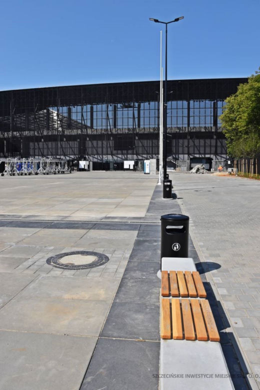 Budowa stadionu w Szczecinie dobiega końca. Trwają prace wykończeniowe i porządkowe