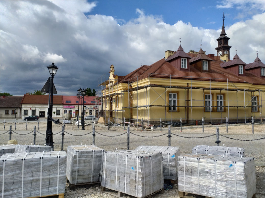 Remont Rynku w Zakliczynie 