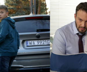 M jak miłość, odcinek 1498: Wojtek spowoduje wypadek Leszka! Przebije opony w aucie kochanka Joasi - ZDJĘCIA