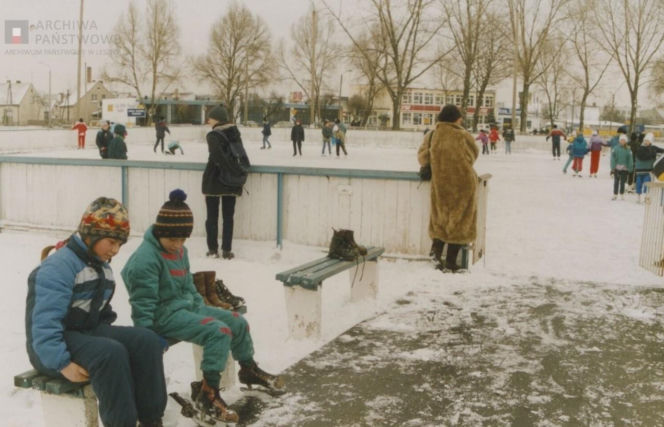 Zima w Lesznie dawniej