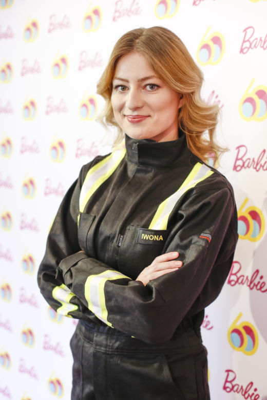 Iwona Blecharczyk z nagrodą Barbie Shero
