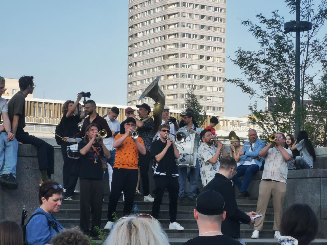 Uroczyste otwarcie placu Centralnego w Warszawie (4.06.2025)
