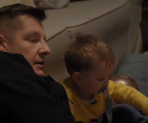 M jak miłość odc. 1930. Paweł (Rafał Mroczek), Antoś (Mikołaj Jankowski)