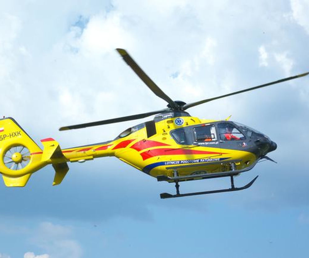 Wypadek na torze motocrossowym. 14-latek z urazem kręgosłupa