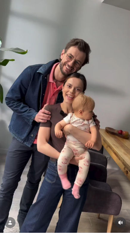 M jak miłość nowy sezon na planie. Kasia (Paulina Lasota), Mariusz (Mateusz Mosiewicz), Zosia