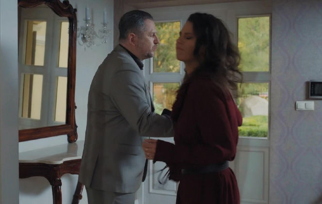 M jak miłość odc. 1925. Igor Jabłoński (Marcin Piętowski), Paulina Lipska (Maria Wieczorek)