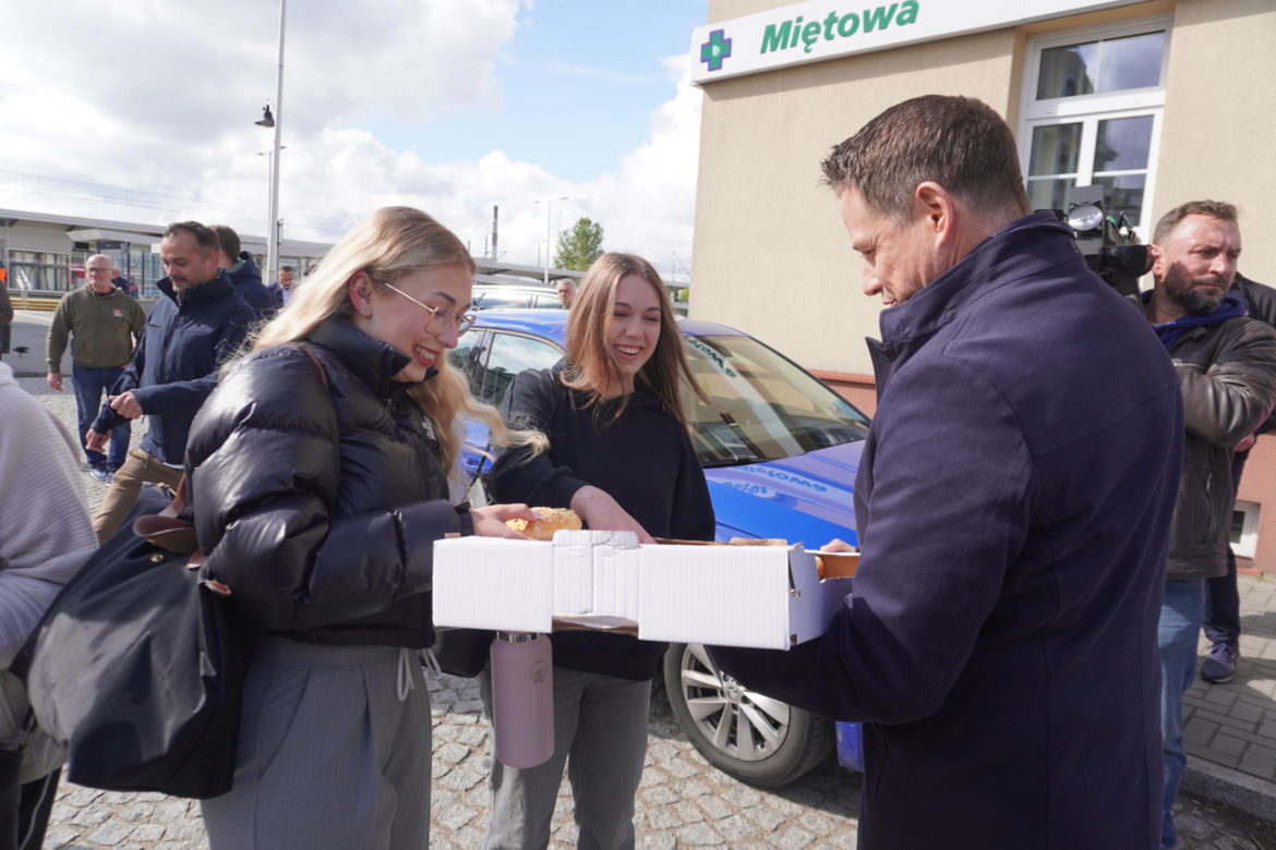 Rafał Trzaskowski w Skarżysku-Kamiennej. 19 maja 2025
