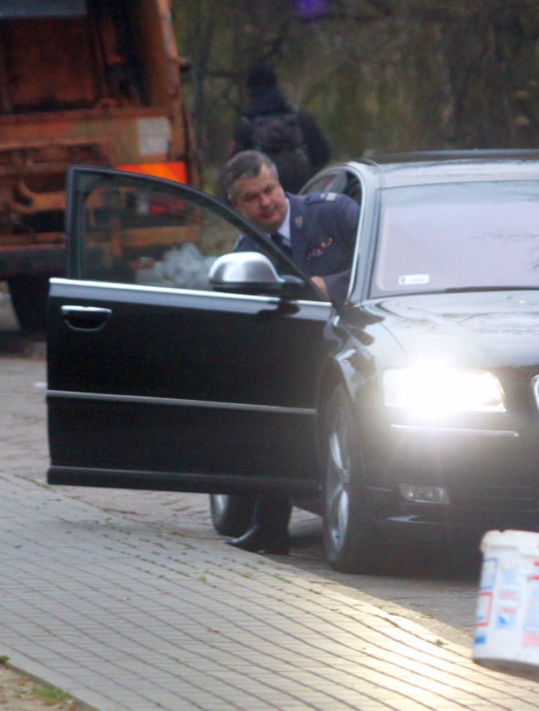 Szef policji nadinsp. Marek Działoszyński jeździ Audi S8