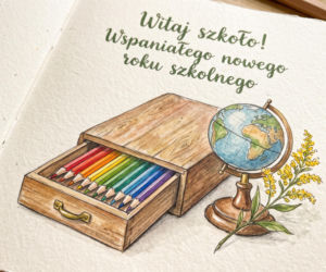 kartka na rozpoczęcie roku szkolnego