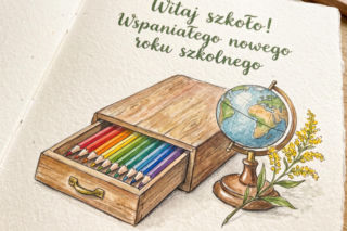 kartka na rozpoczęcie roku szkolnego