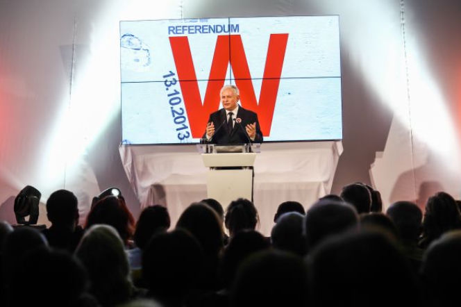 Kaczyński, referendum