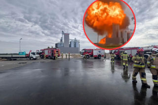 Potężna eksplozja zbiorników z gazem. Straty są gigantyczne, trwa śledztwo