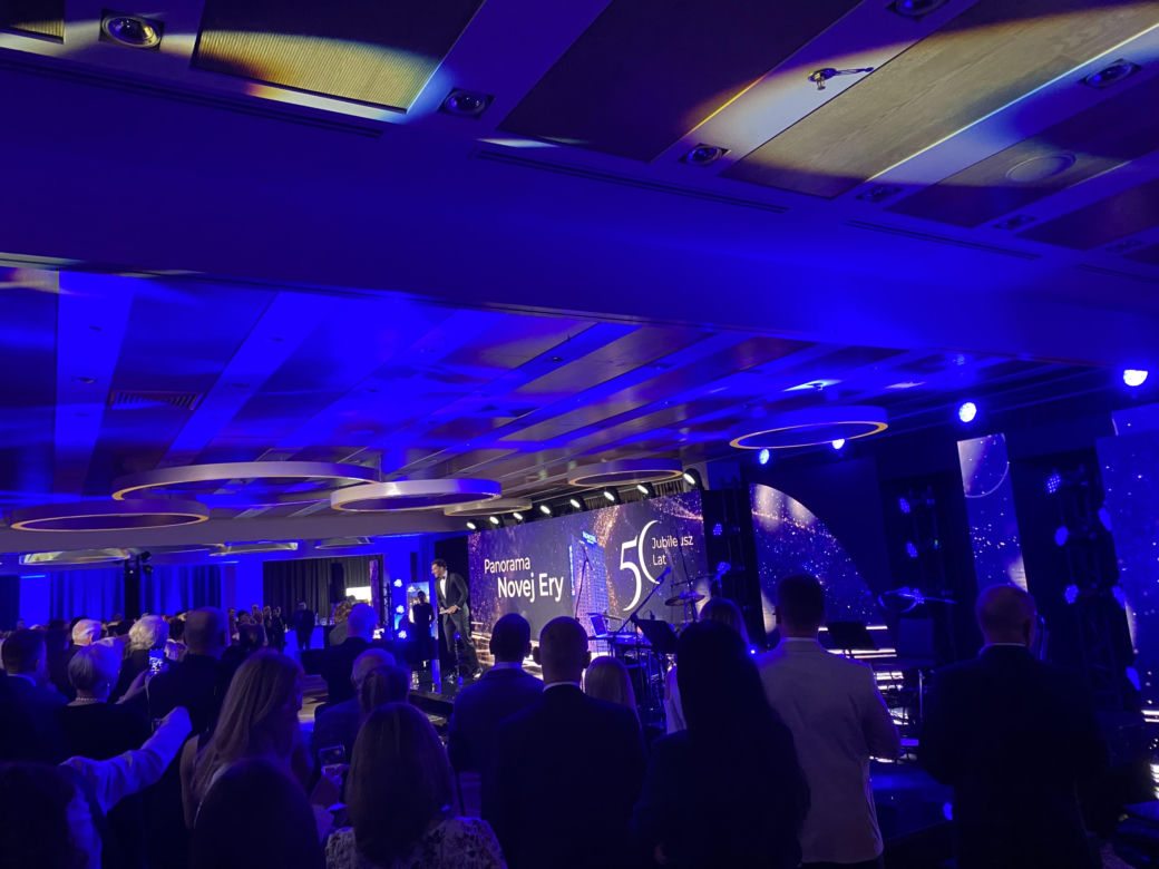 Gala 50-lecia hotelu Novotel Warszawa Centrum
