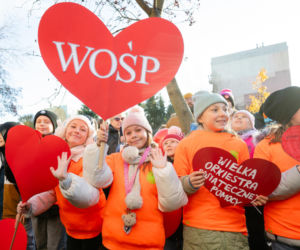 Każdy może dołączyć. Ostrzeszów wybiega wielkie SERCE dla WOŚP! 