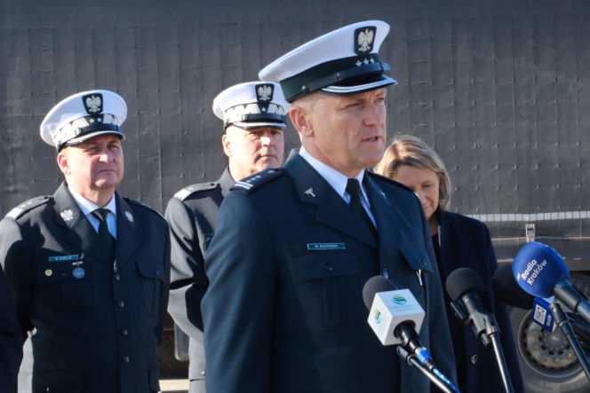 Wola Dębińska: Otwarcie nowoczesnego punktu kontroli ITD