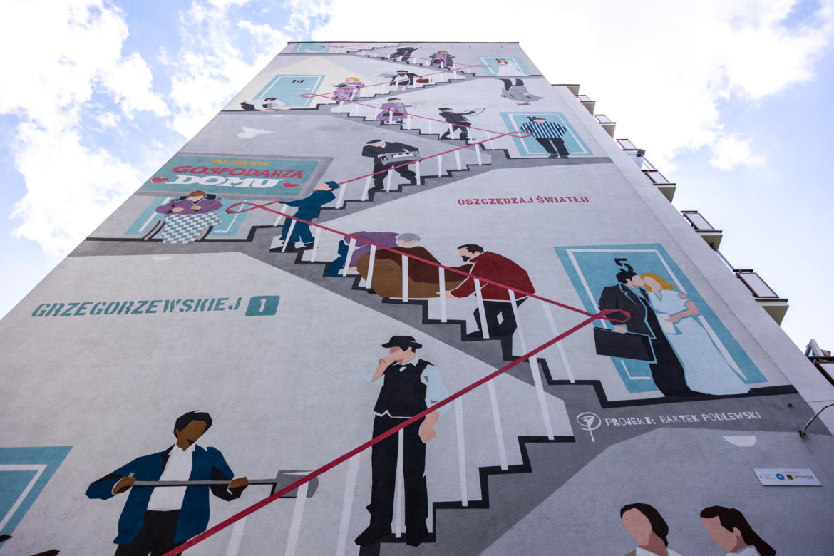 Murale w Warszawie