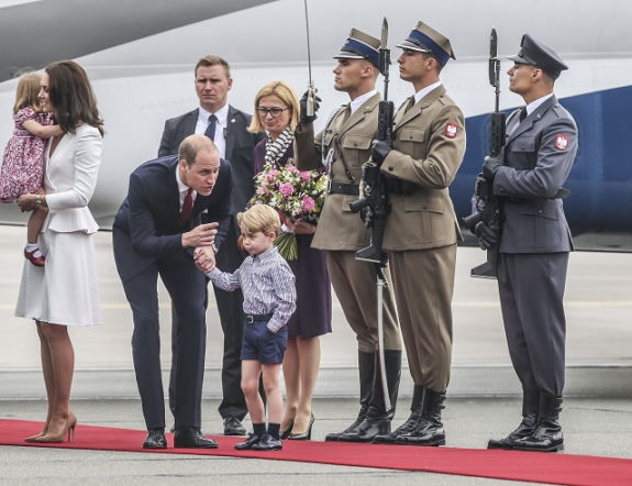 Kate i William w Polsce - zdjęcia. Kto się z nimi spotkał?