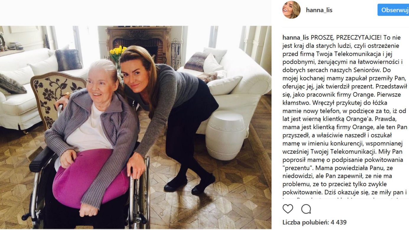 HANNA LIS Z MAMĄ