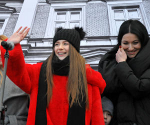 Roksana Węgiel z mamą