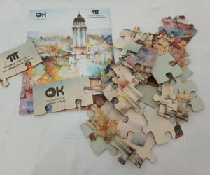 Kolorowe puzzle z Ostrzeszowem!