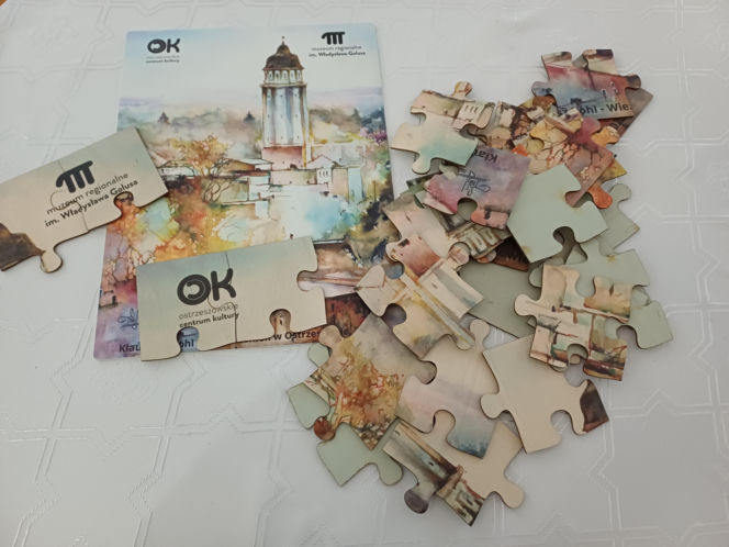 Kolorowe puzzle z Ostrzeszowem!
