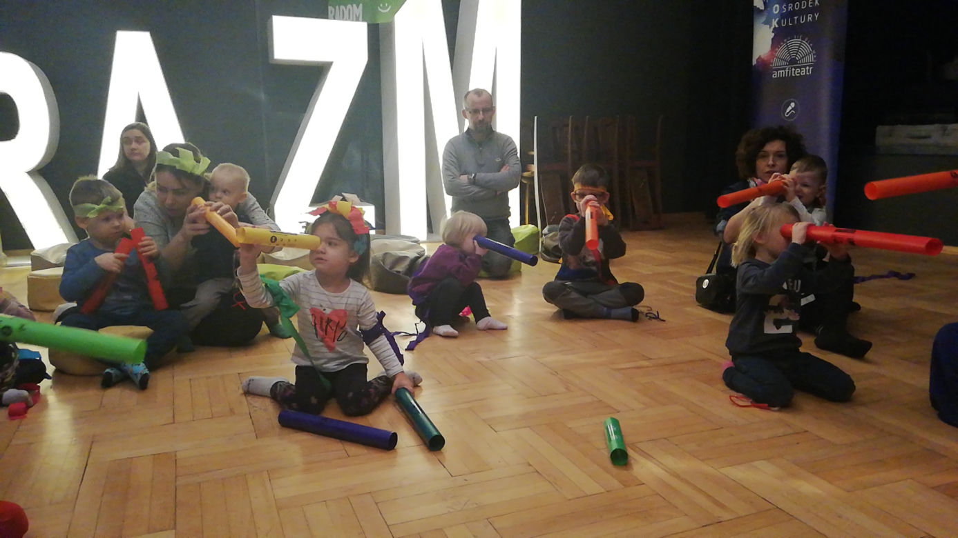 Złota rybka spełniała dziecięce marzenia w Kuźni Artystycznej.