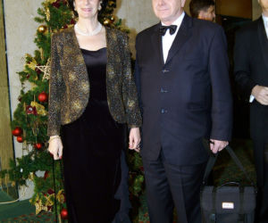Irena Szewińska z mężem Januszem Szewińskim