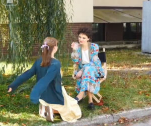 Stulecie Winnych 4 sezon. Małgosia (Zofia Stafiej), Kasia Winna (Weronika Humaj)
